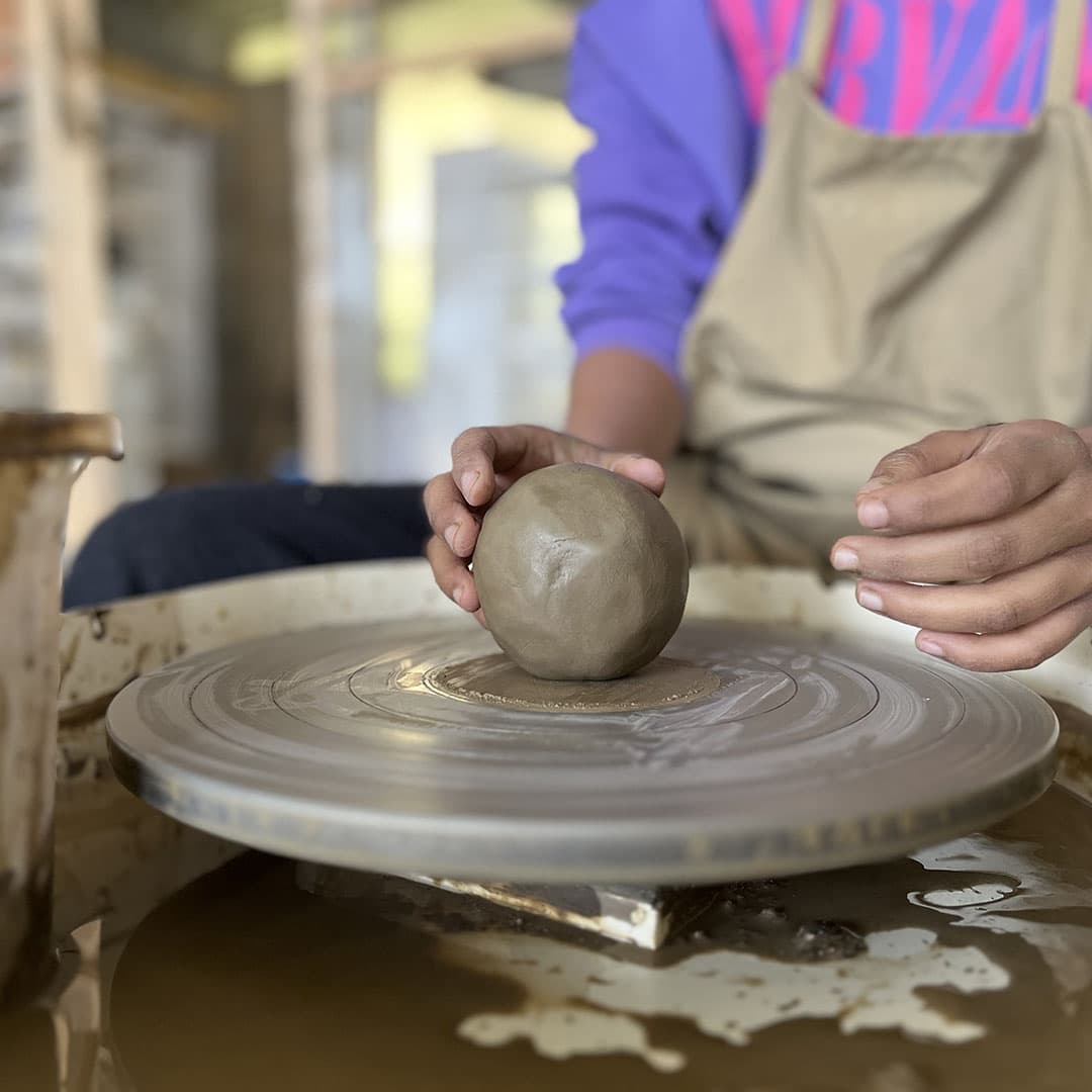 Dharamkot Studio, a house of clay in the mountains.