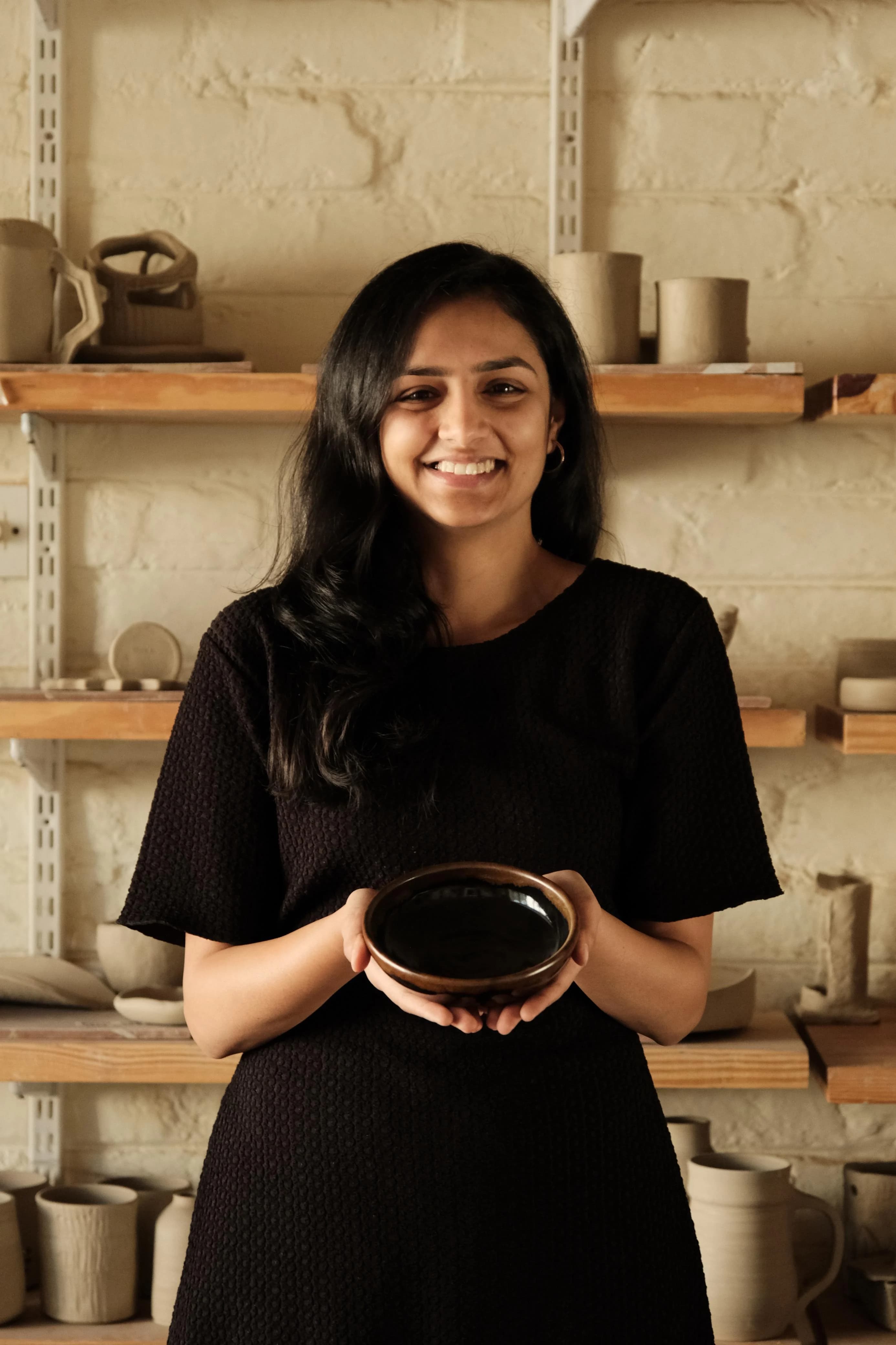 Aditi, Dharamkot Studio resident artist and instructor.