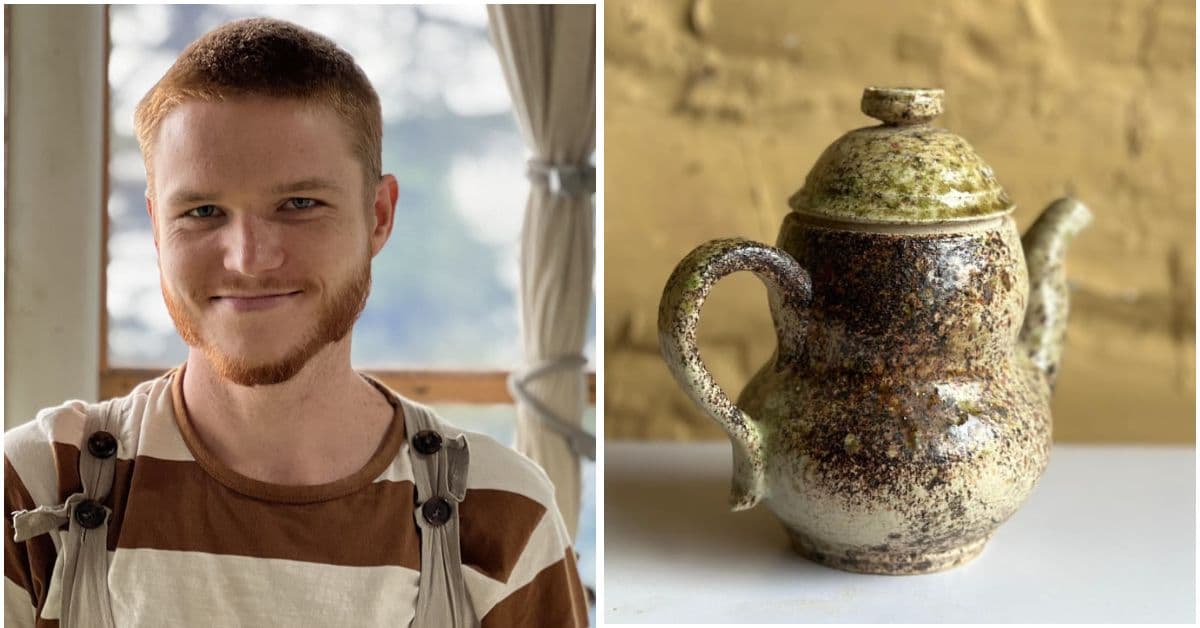 Anton Filonov ceramic artist.