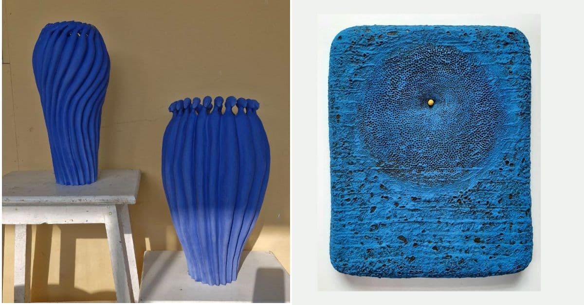 Ceramic sculptures from Irina Lapenko's practice.
