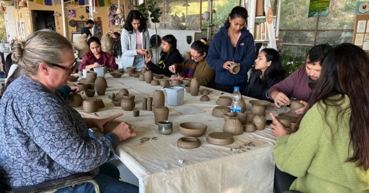Pottery retreats and workshops announced at Dharamkot Studio.