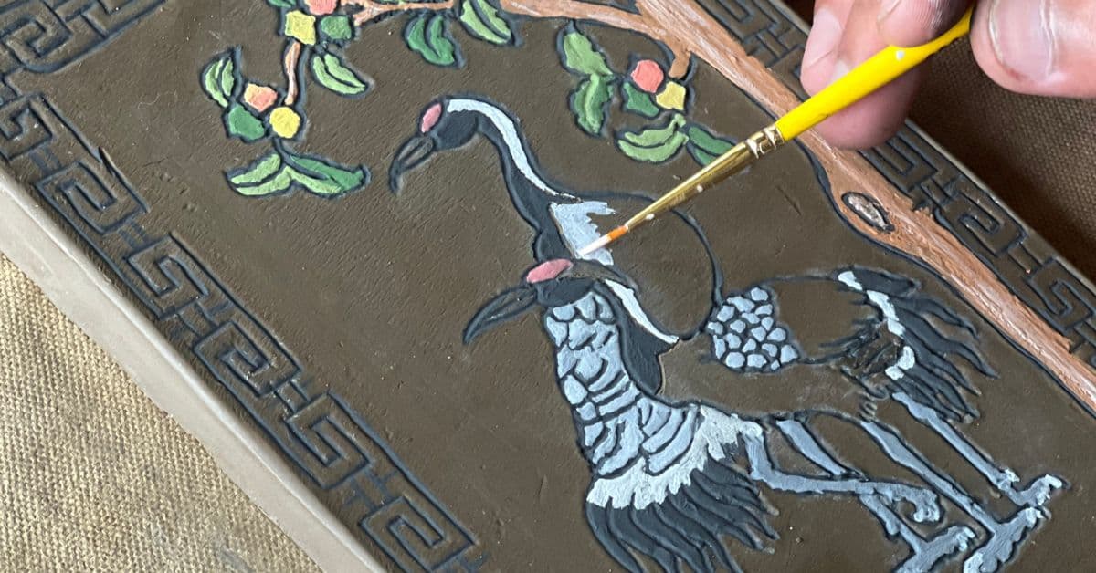 Artist residency at Dharamkot Studio.